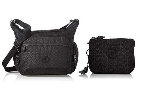 Kipling Damen Gabbie Umhängetaschen, Signature Emb, One Size Damen Creativity S Pouches Cases, Signature Emb, Einheitsgröße von Kipling