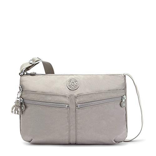 Kipling Damen Izellah Umh ngetasche, Grau Gris, M EU von Kipling