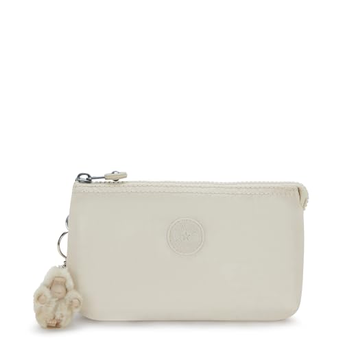 Kipling Damen Kosmetiktasche Creativity L, Versteck, Beige, 7.25''L x 4.25''H x 0.5''D, Kipling Damen Kosmetiktasche Creativity L von Kipling