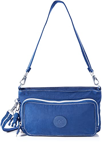 Kipling Damen Myrte Umh ngetaschen, Blau (Admiral Blue), Einheitsgröße EU von Kipling