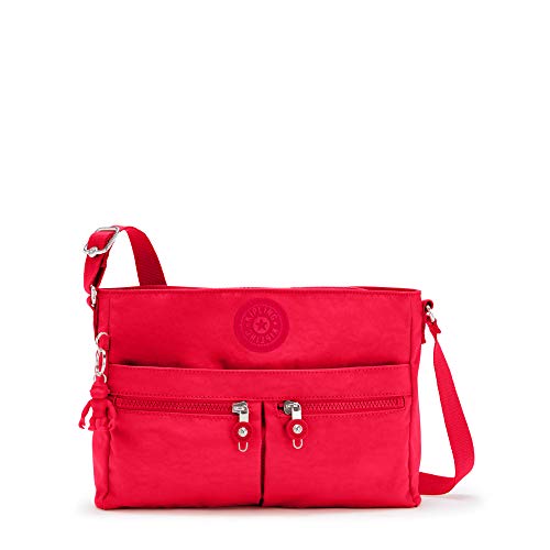 Kipling Damen New Angie Umhängetasche, Rot Rouge von Kipling