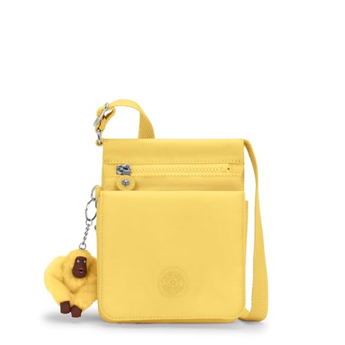 Kipling Damen New Eldorado Umhängetasche, Buttery Sun von Kipling