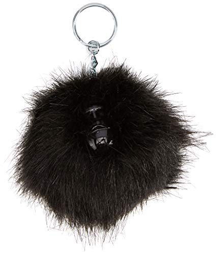 Kipling Damen Pompom Monkey Pack10 Schlüsselanhänger Schwarz (True Black) von Kipling