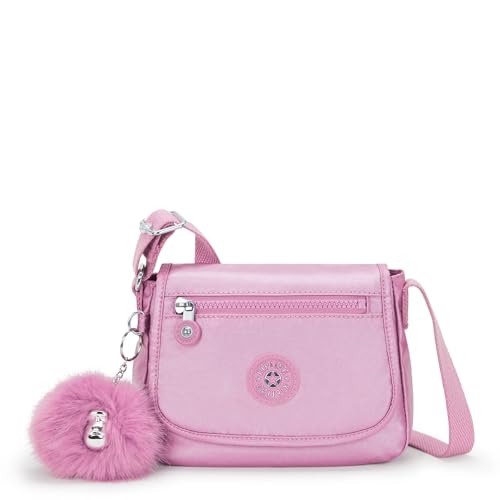 Kipling Damen Sabian U Umhängetasche, Sweet Hibiscus Metallic von Kipling