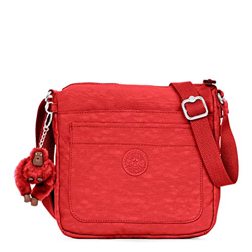 Kipling Damen Sebastian Crossbody Bag Umhängetasche, Cherry von Kipling