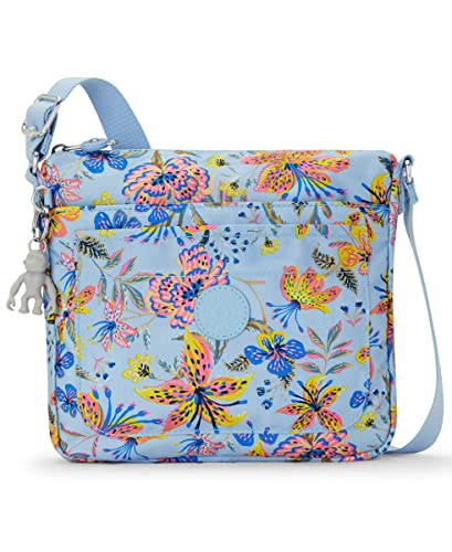 Kipling Damen Sebastian Crossbody Super Leicht Langlebig Messenger Umhängetasche, Wilde Blumen, Einheitsgröße von Kipling