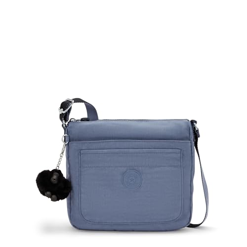 Kipling Damen Sebastian Crossbody Super Leicht Langlebig Messenger Schultertasche, Blue Lover, 8.75''L x 9''H x 1''D Kipling Damen Sebastian Crossbody Super Leicht Langlebig Messenger Schultertasche, Blue Lover, 8.75''L x 9''H x 1''D von Kipling