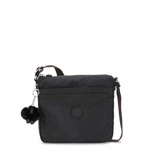KIPLING KIPLING Damen Sebastian Umhängetasche, Black Noir KIPLING KIPLING Damen Sebastian Umhängetasche, Black Noir von KIPLING KIPLING
