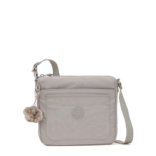 Kipling Damen Sebastian Umhängetasche, Grau Gris von Kipling