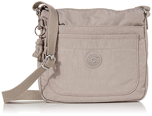 Kipling Damen Sebastian Umhängetasche, Grau Gris von Kipling
