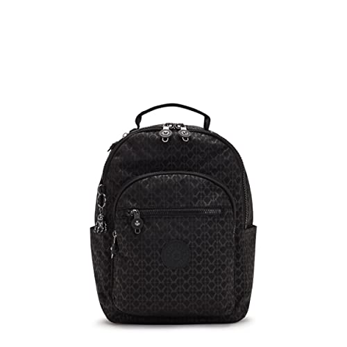 Kipling Damen Seoul Kleiner Rucksack, Strapazierfähige, gepolsterte Schultergurte mit Tablet-Hülle, Tasche, Signature Emb, 10''L x 13.75''H x 6.25''D, Damen Seoul Kleiner Tablet Rucksack Kipling Damen Seoul Kleiner Rucksack, Strapazierfähige, gepolsterte Schultergurte mit Tablet-Hülle, Tasche, Signature Emb, 10''L x 13.75''H x 6.25''D, Damen Seoul Kleiner Tablet Rucksack von KIPLING KIPLING