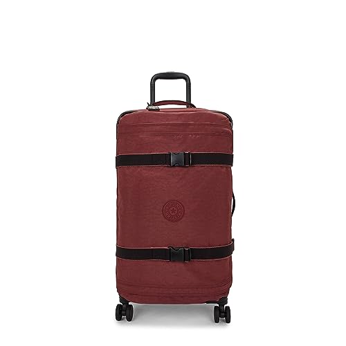 Kipling Damen Spontanes Medium 4 Rad Gepäck Bördelung Rost 36 x 66 x 24 cm, Bördelnder Rost, 14.25'' x 26'' x 9.5'', Spontane Medium 4 Rad Gepäck Bördelung Rost von Kipling