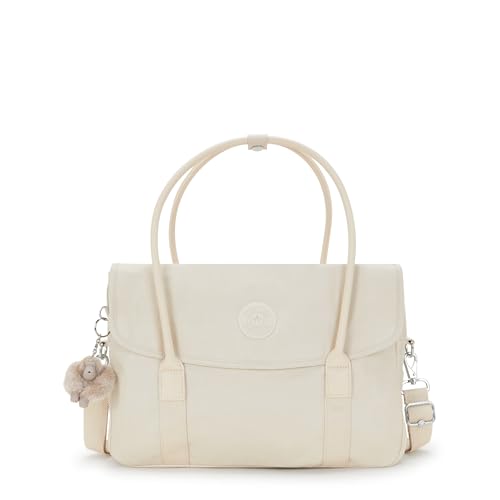 Kipling Damen Superworker S Gepäck - Messenger Bag, Beige Perle, Einheitsgröße, SUPERWORKER S von Kipling