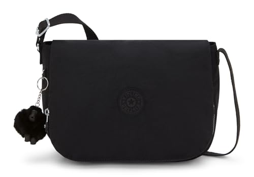 Kipling EARTHBEAT M Mittelgroße Umhängetaschen, Black Noir (Schwarz) von Kipling