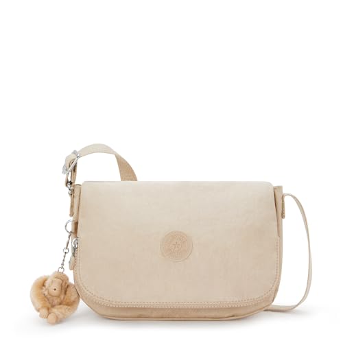 Kipling EARTHBEAT S Kleine Umhängetaschen, Sparkled Beige (Beige) von Kipling