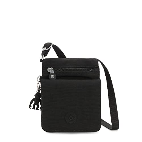 Kipling New El Dorado Umhängetasche, Black Noir, Einheitsgröße, El Dorado Umhängetasche von Kipling