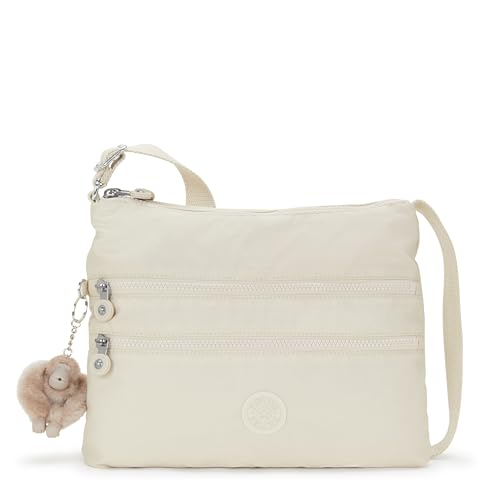 Kipling Female Alvar Medium Crossbody, Beige Pearl von Kipling