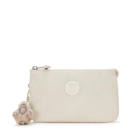 Kipling CREATIVITY L Große Geldbörse, Beutel, Etuis, Beige Pearl (Weiß) von Kipling