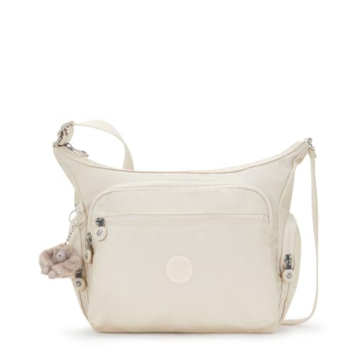 Kipling Female Gabbie Medium Crossbody, Beige Pearl von Kipling