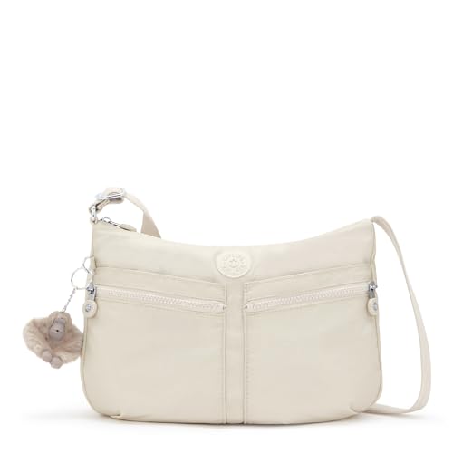 Kipling Female IZELLAH Medium Crossbody, Beige Pearl von Kipling