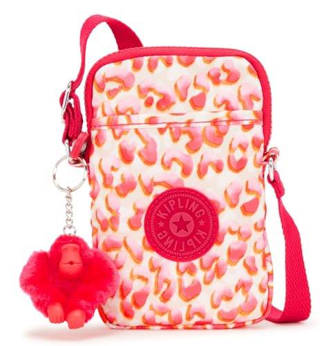 Kipling TALLY Handytasche, Handytaschen, Latin Cheetah (Rot) von Kipling