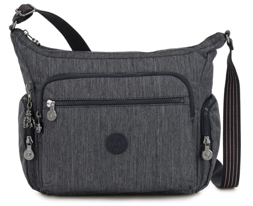 Kipling GABBIE Mittelgroße Umhängetasche, Active Denim (Blau) von Kipling