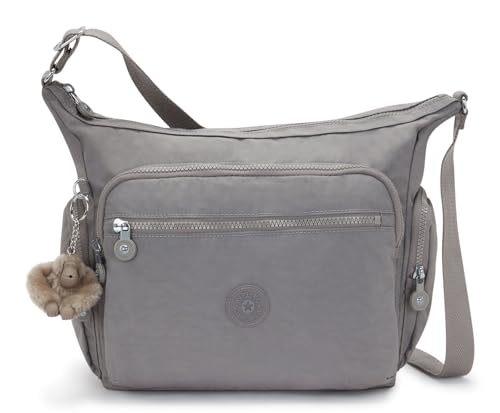 Kipling GABBIE Mittelgroße Umhängetasche, Inviting Grey (Grau) von Kipling