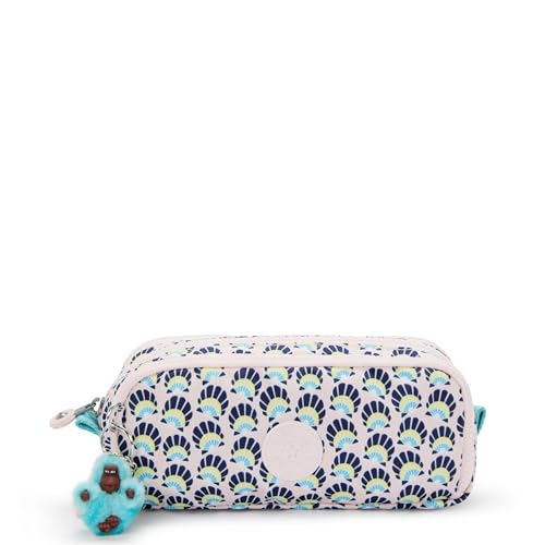 Kipling GITROY Large pencase, Pouches, Cases, Geo Shell (Blue) von Kipling