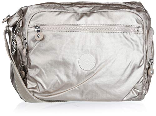 Kipling Damen Gabbie Crossbody Bag Umhängetasche, Metallic Glow von Kipling