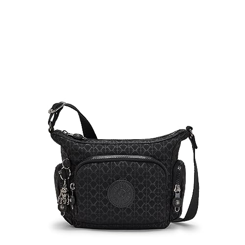Kipling Gabbie Mini Printed Crossbody Bag Signature Emb, Signature Emb, 11''L x 7.5''H x 3.25''D von Kipling