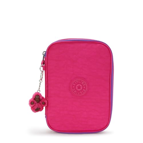 Kipling Kosmetiktasche für Damen, 100 Stifte, Rosa (Azalea Pink), 8.25''L x 6''H x 2''D, Kipling Kosmetiktasche für Damen, 100 Stifte von KIPLING KIPLING
