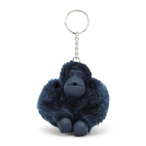 Kipling MONKEYCLIP M Mittelgroßer Affen-Schlüsselanhänger, Affen/Schlüsselanhänger, Blue Bleu 2 (Blau) von Kipling