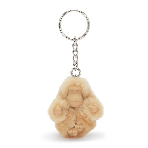 Kipling MONKEYCLIP XS KH Extra kleiner Affen-Schlüsselanhänger, Affen/Schlüsselanhänger, Early Tan (Beige) von Kipling