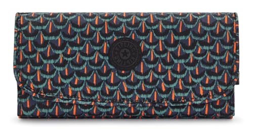 Kipling Money Land Große Geldbörse, Geo Feather (Schwarz) von Kipling