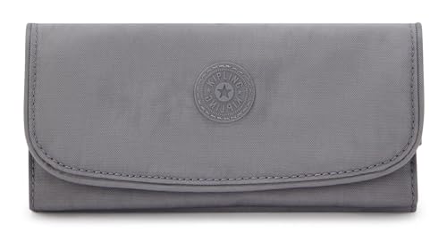 Kipling Money Land Große Geldbörse, Inviting Grey (Grau) von Kipling
