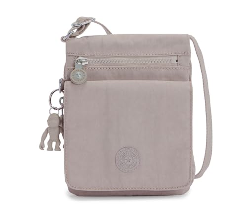 Kipling NEW ELDORADO Kleine Umhängetasche, Grey Gris (Grau) von Kipling