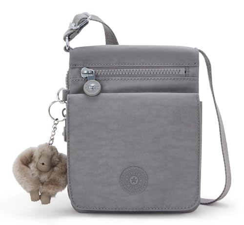 Kipling NEW ELDORADO Kleine Umhängetasche, Inviting Grey (Grau) von Kipling