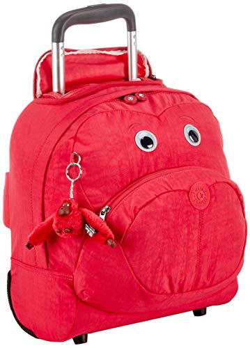 Kipling NUSI, Kinder-Schultasche mit 2 Rollen, Leicht, 36 cm, 16 L, 1.20 kg, True Pink von Kipling