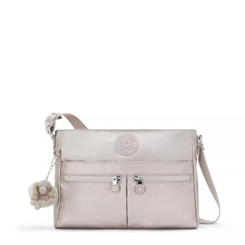 Kipling New Angie Crossbody Bag, Metallic Glow von Kipling