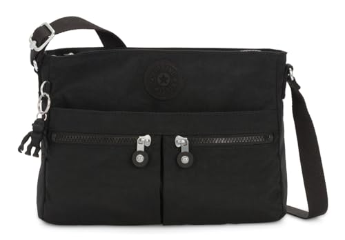 Kipling New Angie Kleine Umhängetasche, Black Noir (Schwarz) von Kipling