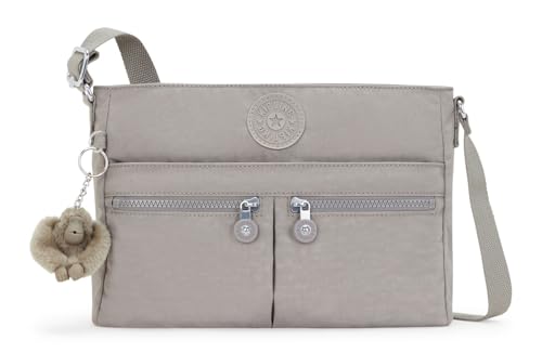 Kipling New Angie Kleine Umhängetasche, Grey Gris (Grau) von Kipling