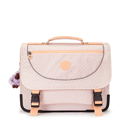 Kipling Preppy Schultasche, mittelgroß, leicht, 41 cm, 15 l, Girly Tile PRT, Girly Tile PRT, Einheitsgröße, Preppy von Kipling