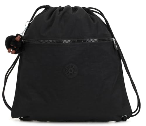 Kipling SUPERTABOO Mittelgroßer Rucksack, True Black (Schwarz) von Kipling