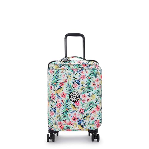 Kipling Spontanes, kleines Handgepäck mit Rädern, Cocktail-Blumenmuster, 13''L x 20.75''H x 8.25''D, Kipling Damen Spontaneous S Prt Handgepäck von Kipling