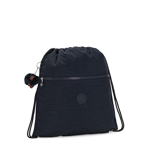 Kipling SUPERTABOO, Beutel mit Kordelzug, Multifunktional, Wasserabweisend, 45 cm, 15 L, 0.24 kg, True Blue Tonal von Kipling