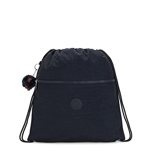 Kipling SUPERTABOO, Beutel mit Kordelzug, Multifunktional, Wasserabweisend, 45 cm, 15 L, 0.24 kg, True Blue Tonal von Kipling