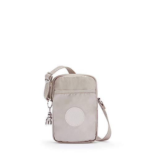 Kipling Tally Damen-Minitasche, leichte Crossbody-Tasche aus Nylon, Handytasche, Metallic Glow, 4.25''L x 6.75''H x 0.75''D von Kipling