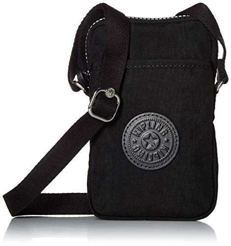 Kipling Unisex-Erwachsene Tally Bag, Adjustable Crossbody Strap, Zip Closure Umhängetasche, Schwarz von Kipling