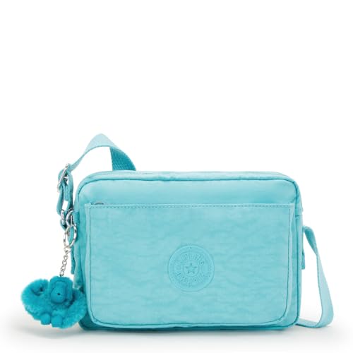 Kipling ABANU M Mittelgroße Umhängetasche, Deepest Aqua (Blau) von Kipling