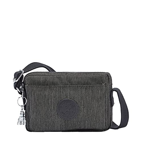 Kipling Damen Abanu Crossbody, Black Peppery, 20x13.5x7.5 cm (B x H T) EU von Kipling